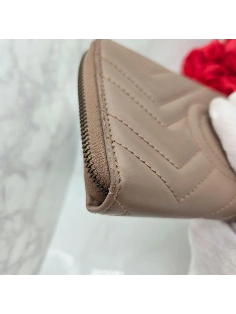 Gucci Wallet GG Marmont Quilted